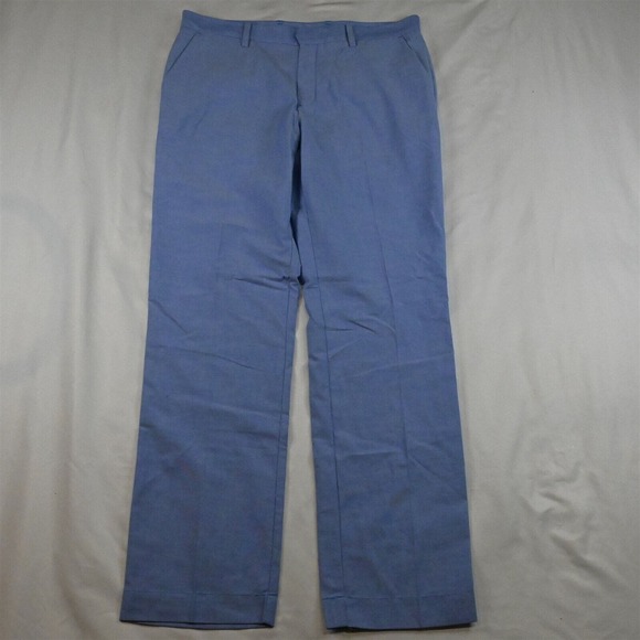 Ashworth 34 x 32 Blue Oxfordized Golf Pants - Picture 1 of 3